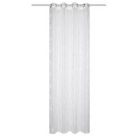 Ösenvorhang Sunrise Silber - Silberfarben, Basics, Textil (140/245cm) - Schmidt W. Gmbh