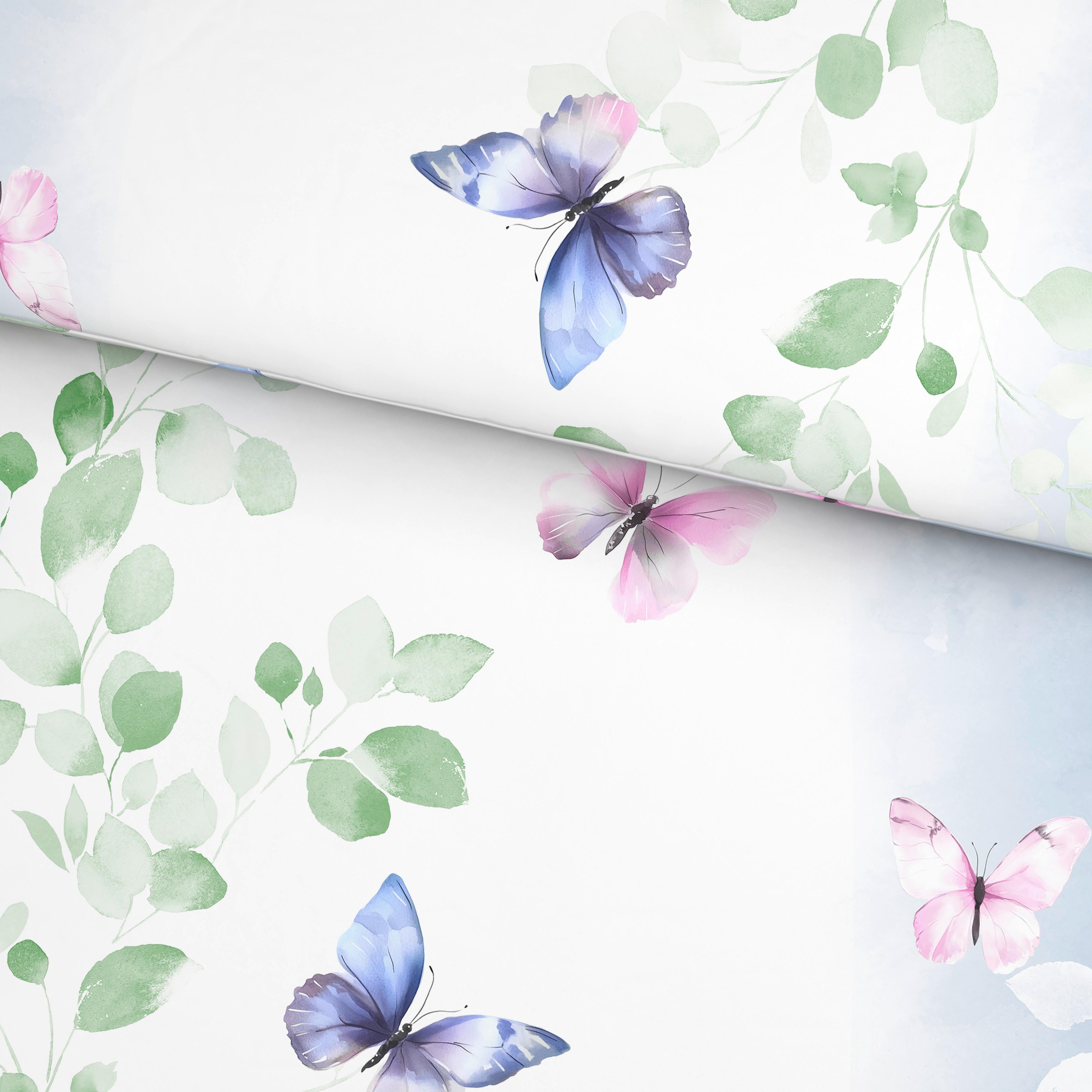 Bettwäsche Olina - Blau, ROMANTIK / LANDHAUS, Textil - James Wood