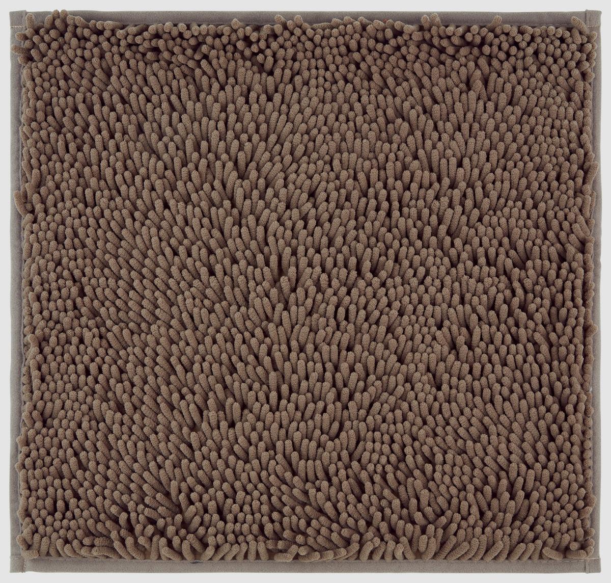 Wc-vorleger Liliane - Taupe, KONVENTIONELL, Kunststoff (45/50cm) - Ondega