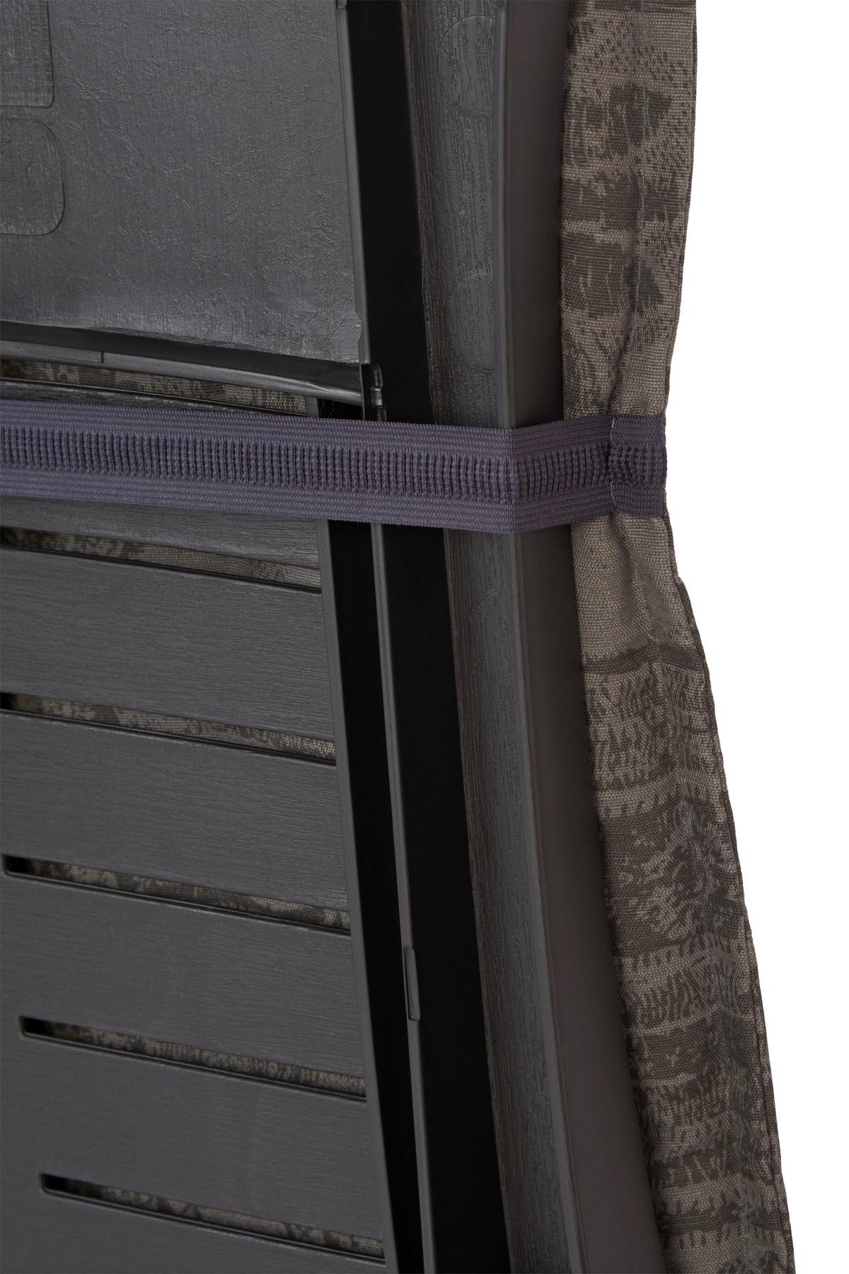 Hochlehnerauflage Genf 120x48 cm Grau - Grau, Basics, Textil (120/48/5cm) - Beo