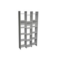 REGÁL INSIDE - biela, Modern, kompozitné drevo (96.1/186/25cm) - Xora