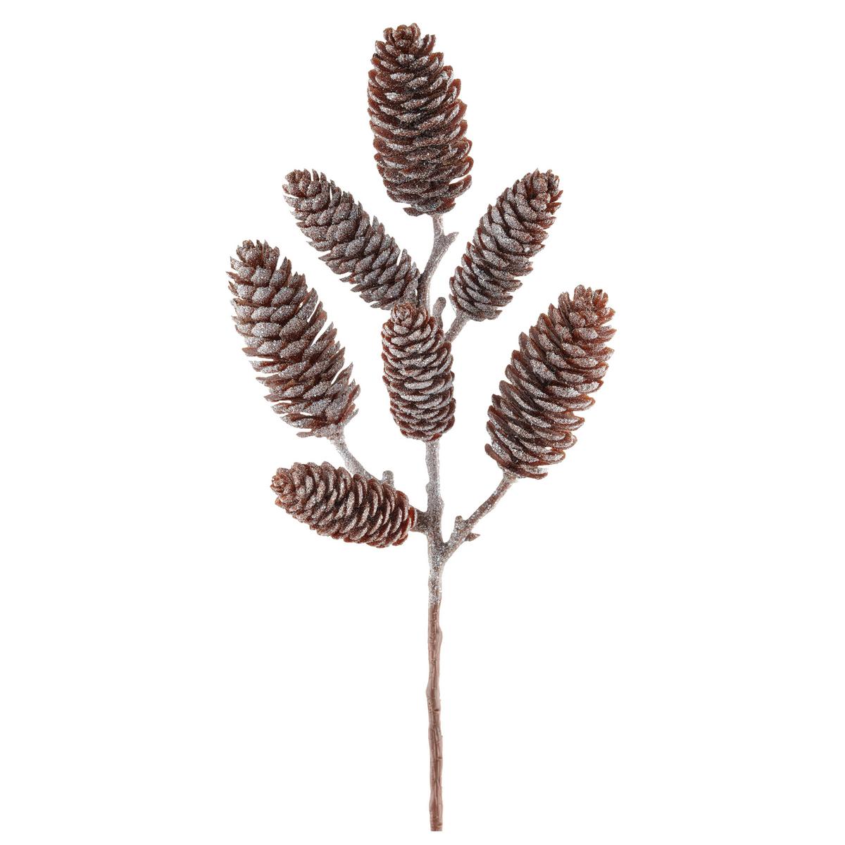 Umelá rastlina Výška: 32 cm - hnedá/tmavohnedá, Basics, plast (32cm) - Mömax