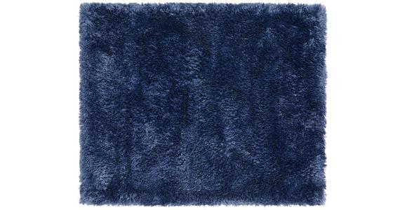 WC-Vorleger Asima Blau 50x60 cm Waschbar - Blau, MODERN, Textil (50/60cm) - Luca Bessoni