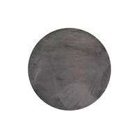 Hochflorteppich Anthrazit, Ø: Ca. 100 Cm - Anthrazit, KONVENTIONELL, Textil (100/100cm) - Esprit