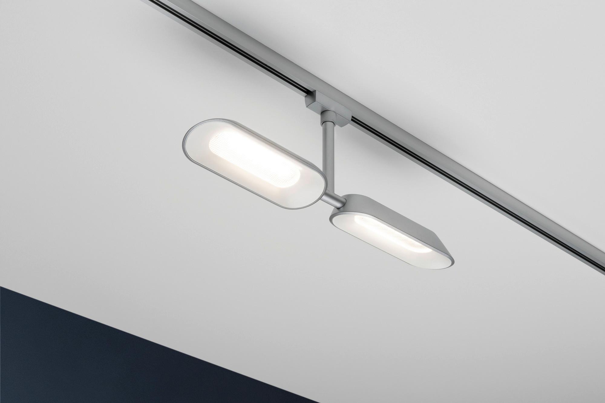 Strahler aus Metall und Kunststoff