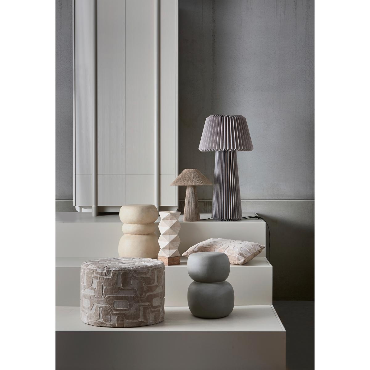 Couchtisch Oda Graugrün L: 41 cm - Graugrün, Design, Glas (41/35/47cm) - Livetastic