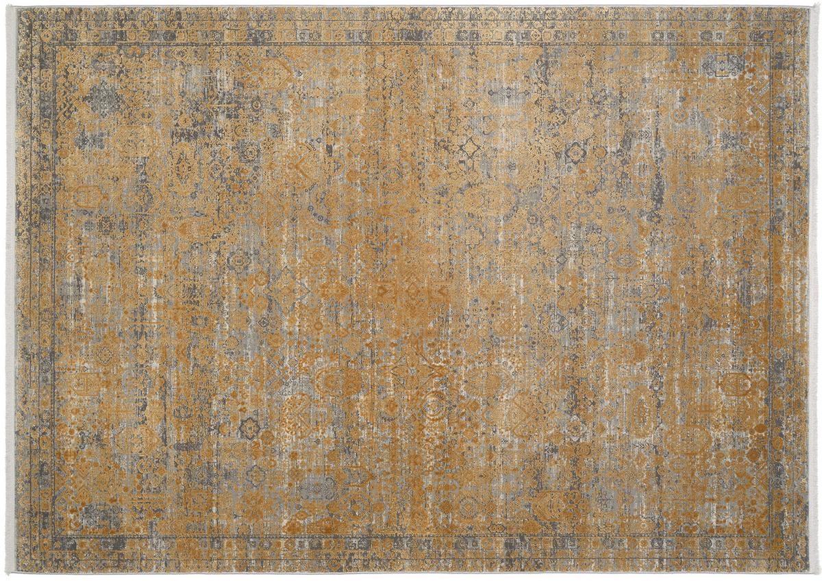Vintage-teppich Colore - Goldfarben, LIFESTYLE, Textil (120/180cm) - Dieter Knoll