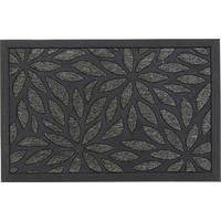 Lábtörlő Albertina - fekete/ezüstszínű, Modern, műanyag (40/60cm) - Ondega