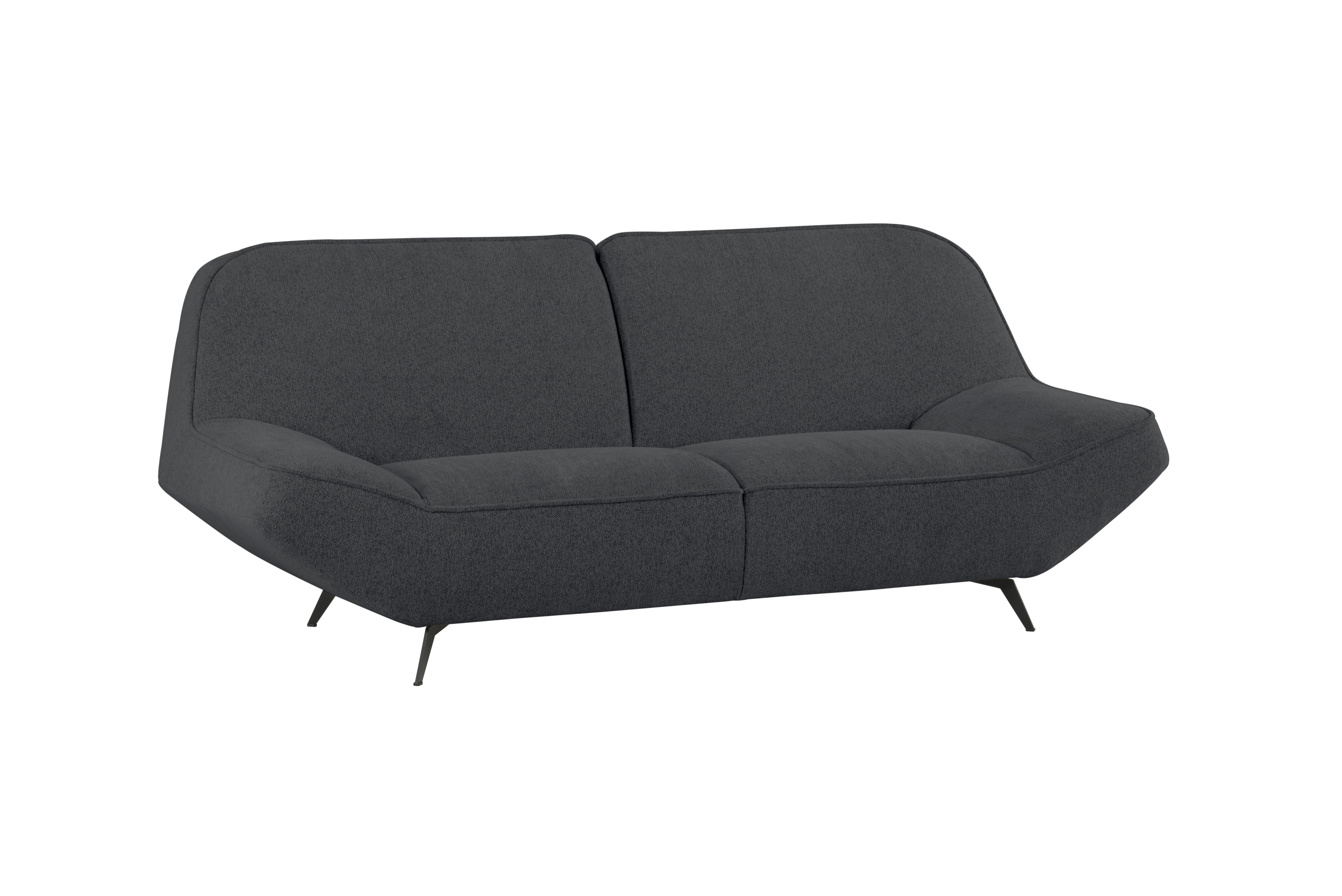 3-sitzer-sofa Aruba Anthrazit B: 223 Cm - Anthrazit, Design, Textil (223/87/96cm) - MID.YOU