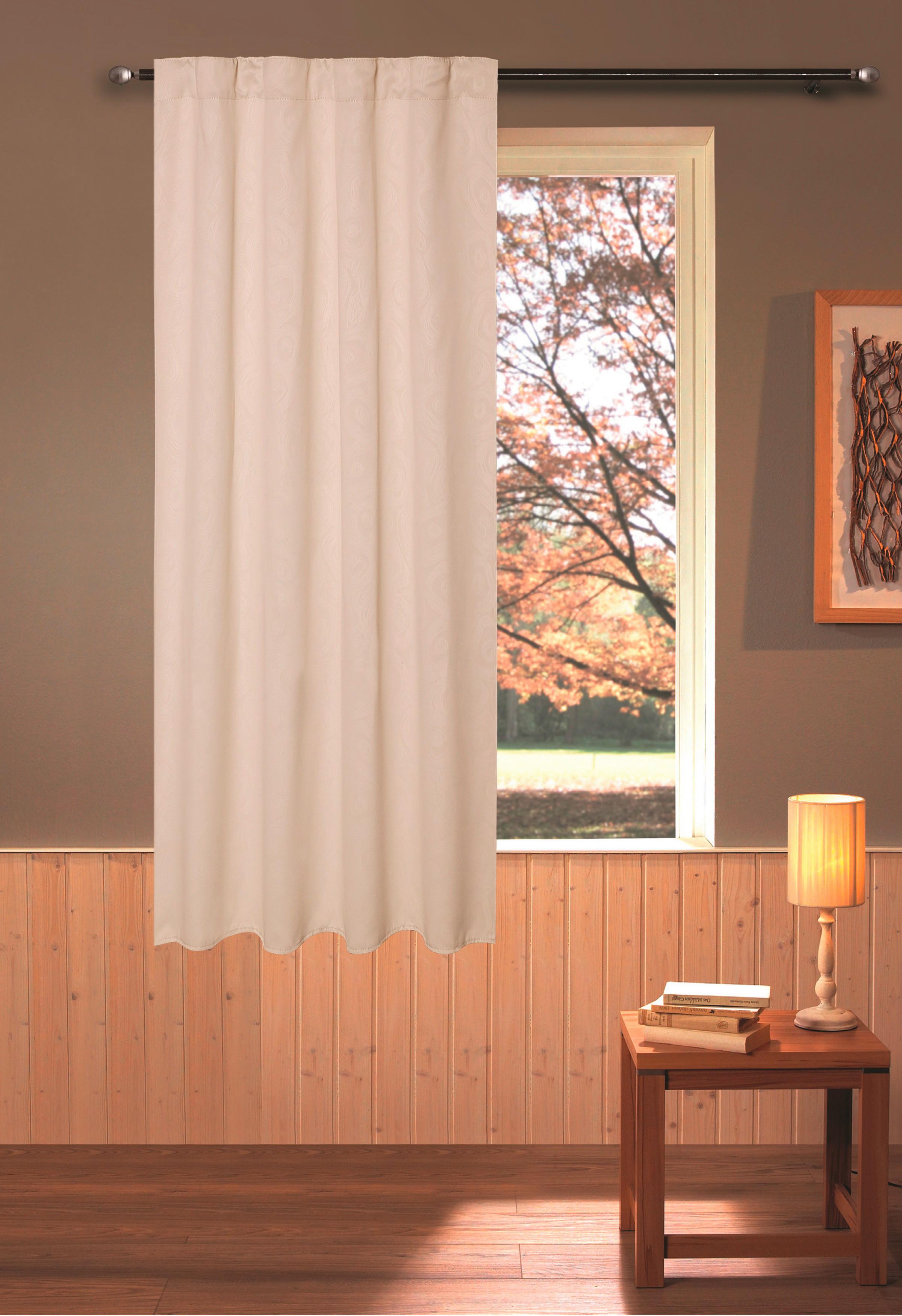 Verdunkelungsvorhang Romana - Beige, ROMANTIK / LANDHAUS, Textil (135/175cm) - James Wood