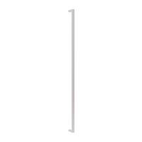 ÚCHYTKA NA NÁBYTEK UNIT - barvy nerez oceli, Moderní, kov (35,2/2,8/0,6cm) - Ondega