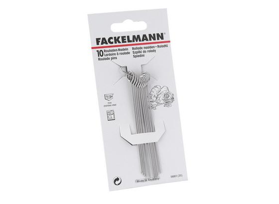 Nyárs 10cm - ezüst színű, konvencionális, fém (10 cm) Nyárs 10cm - ezüst színű, konvencionális, fém (10 cm)