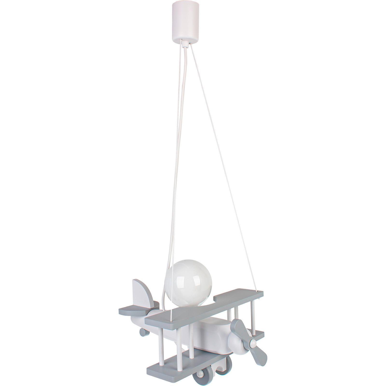 Kinderhängeleuchte Flugzeug H: 75 cm 1-Flammig