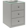 Nachtkästchen Carmen Creme H: 68 Cm - Creme, KONVENTIONELL (52/68/48,5cm) - James Wood