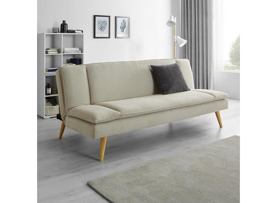 Pohovka Lorenzo - béžová, Moderný, drevo/textil (180/83/93cm) - Modern Living Pohovka Lorenzo - béžová, Moderný, drevo/textil (180/83/93cm) - Modern Living