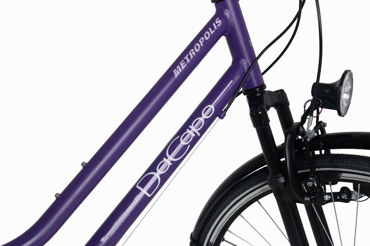 Trekkingrad lila - Lila, Basics, Metall (25cm)