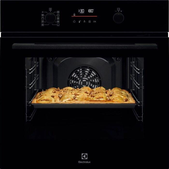 EINBAUBACKOFEN EOFDP46BK - Schwarz, MODERN (59,4/59/56cm) - Electrolux