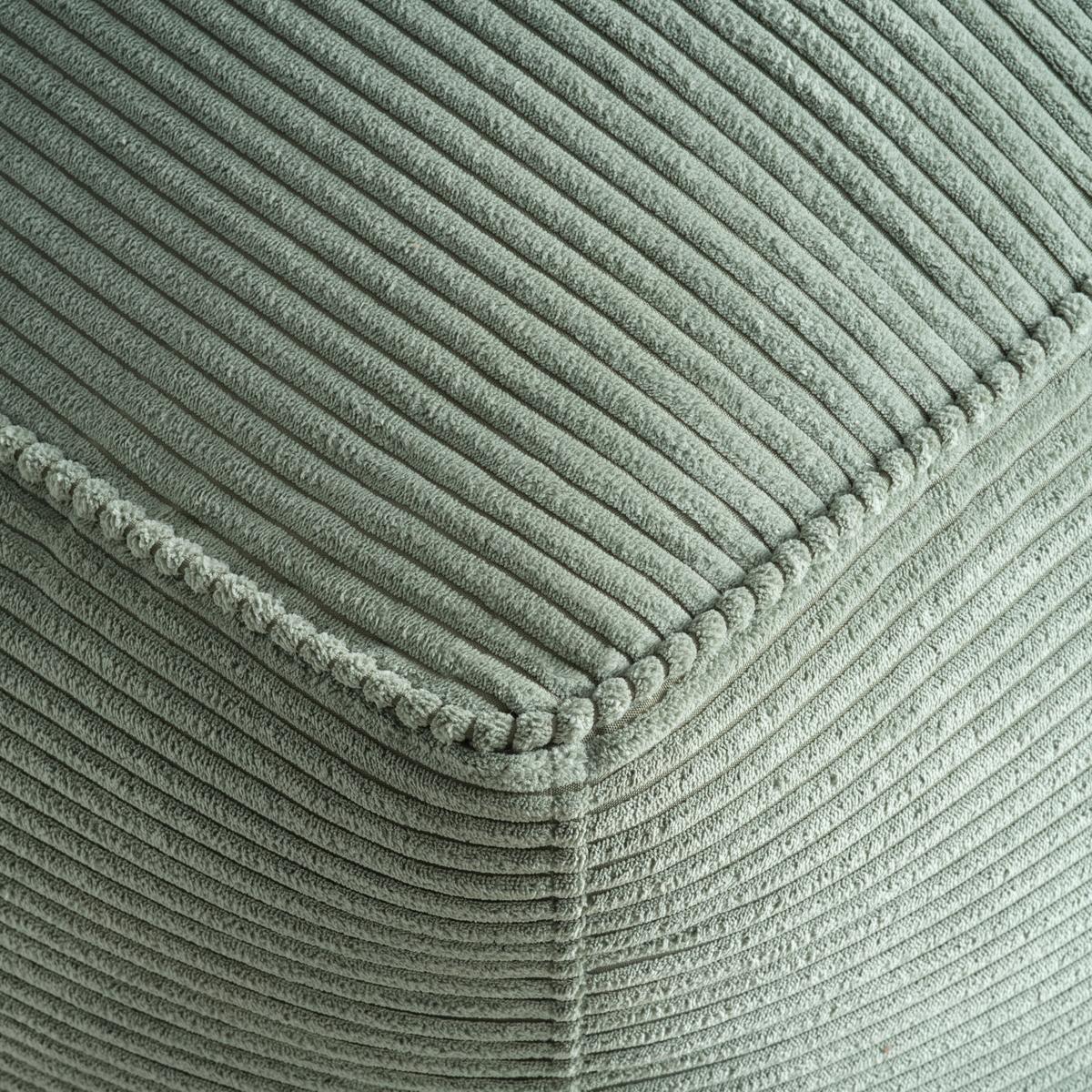 Sedací vak CAROLINE, zelený menčester, max. 80 kg - zelená, Modern, textil (75/84/88cm) - Mömax