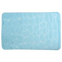 Badteppich Hellblau 50/80 cm - Hellblau, KONVENTIONELL (50/80cm) - Spirella