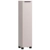 Midischrank Sevilla Kaschmir, Schwarz - Kaschmir/Schwarz, MODERN, Holzwerkstoff (30/130/35cm) - Held