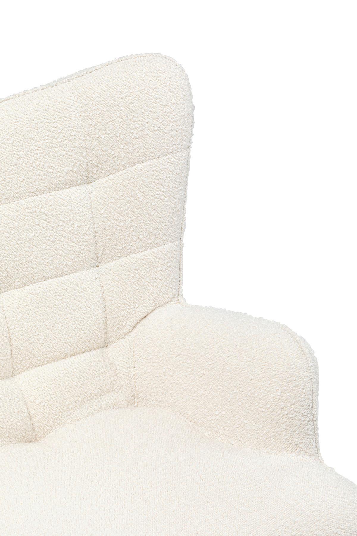 Sessel Oscar Beige B: 82 Cm - Beige/Schwarz, Design, Textil (82/95/73cm) - Kare-Design