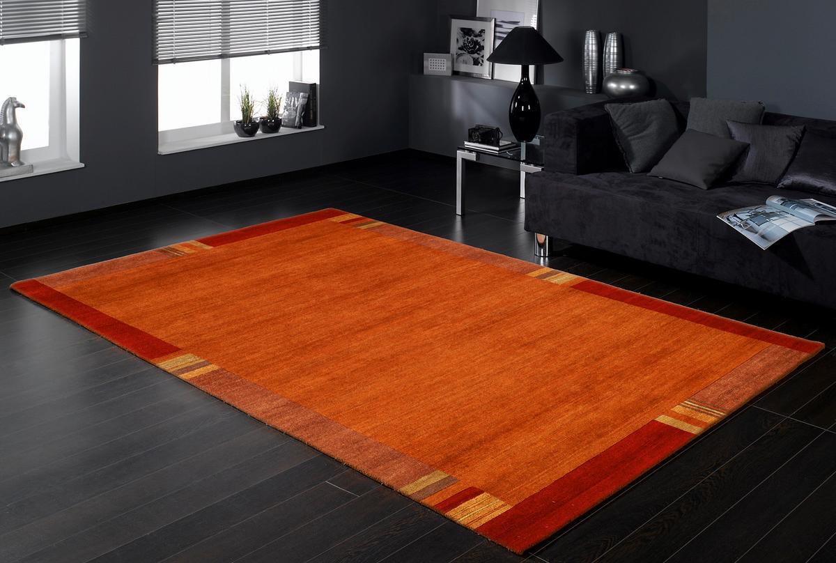 Orientalischer Webteppich Kastanienfarben 160x90 cm - Kastanienfarben, Basics, Textil (90/160cm) - Cazaris