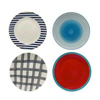 Speiseteller Emily - Türkis/Blau, MODERN, Keramik (26.5cm) - Luca Bessoni