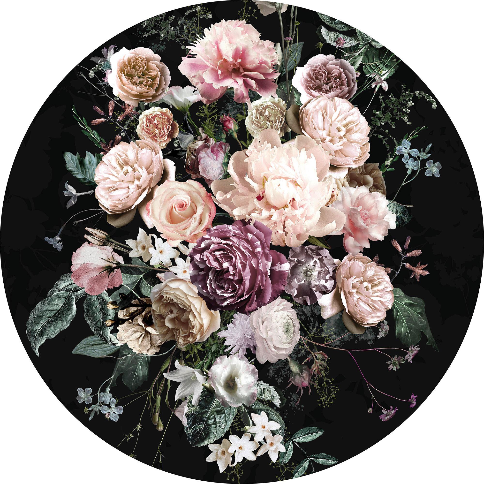 Fototapete Enchanted Flowers - Multicolor, Trend, Papier (125cm) - Komar