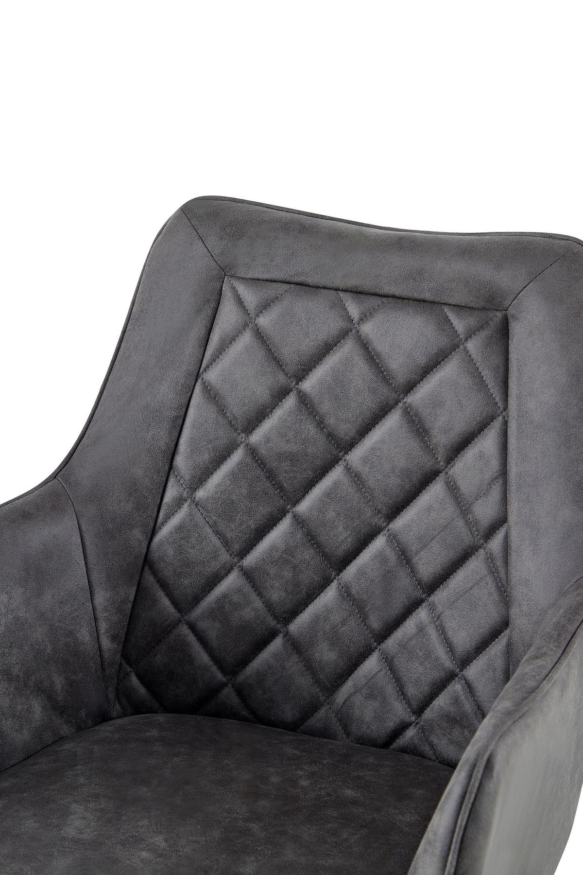 ŽIDLE S PODRUČKAMI AERON 125 - antracitová, Design, kov/plast (62/89/59.5cm) - Kayoom