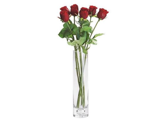 Dekorose Baccara - Rot/Weiß, KONVENTIONELL, Kunststoff (47cm) Dekorose Baccara - Rot/Weiß, KONVENTIONELL, Kunststoff (47cm)