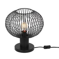 Tischleuchte 565790132 Gila - Schwarz, KONVENTIONELL, Metall (33/37cm) - Trio Leuchten