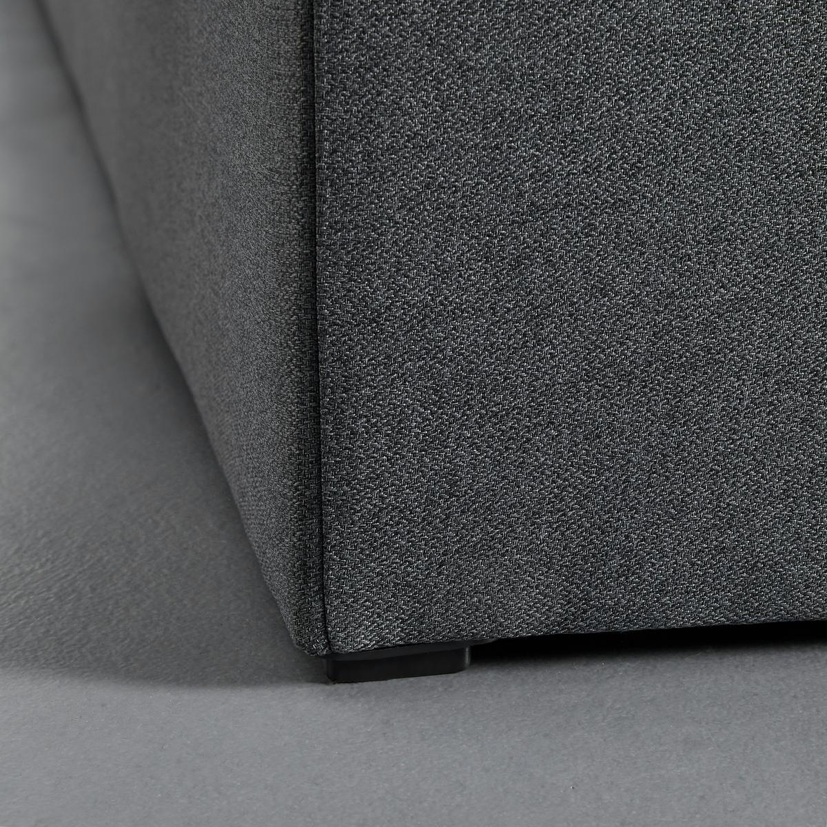 Manželská boxspring posteľ Lucy, 180x200, sivá - čierna/sivá, Modern, drevo/kompozitné drevo (180/200cm) - Bessagi Home