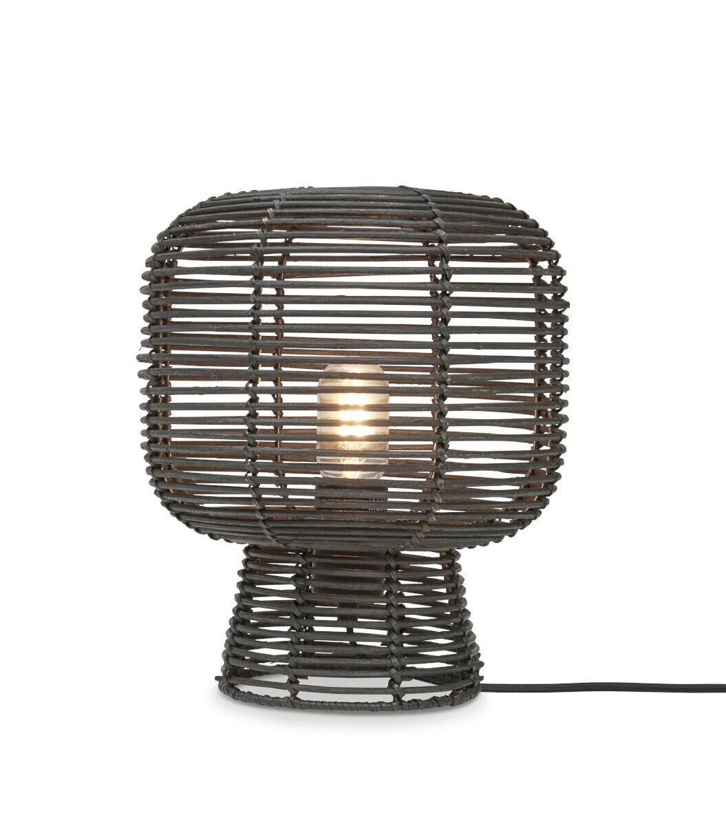 TISCHLEUCHTE TANAMI/T30/B - Schwarz, Trend (27/27/30cm) - Good & Mojo