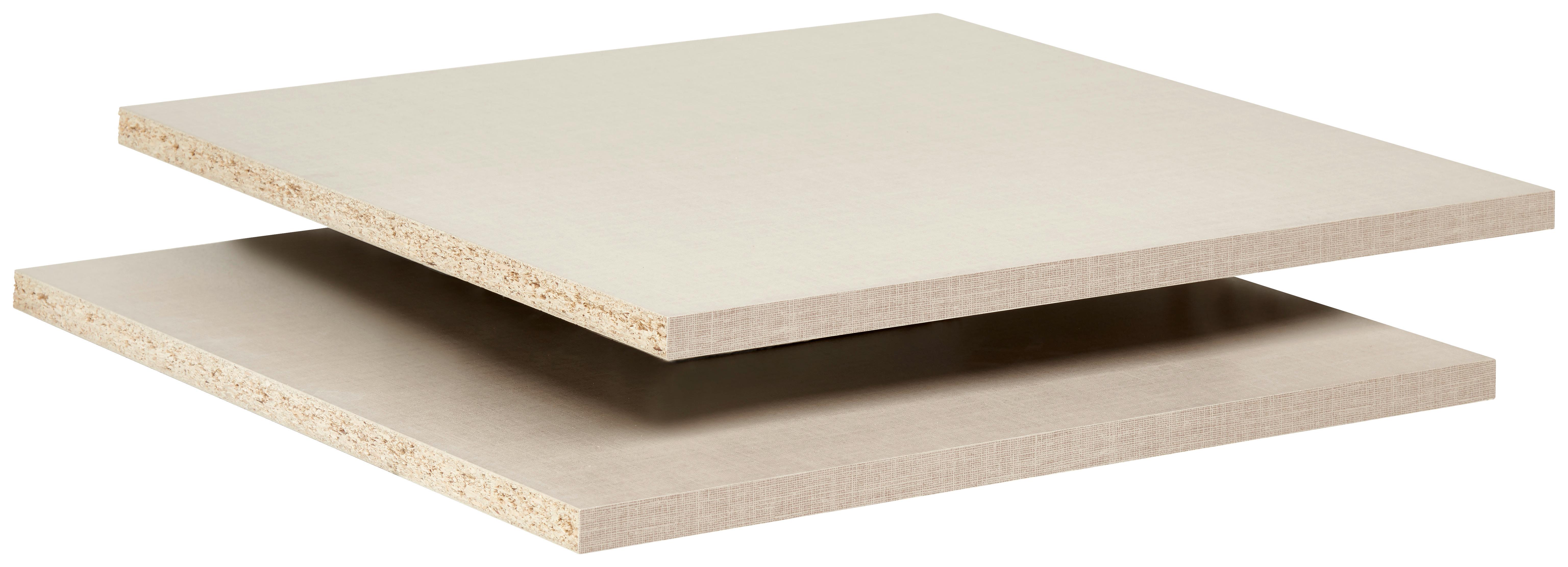 EINLEGEBODENSET Grau B: 45cm - Grau, MODERN, Holzwerkstoff (45/1,6/45cm) - Rauch Möbel