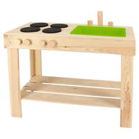 Matschküche Simone - Hellbraun, LIFESTYLE, Holz (78/40.3/71.8cm)