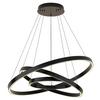 Pendelleuchte Rim - Schwarz, Basics, Metall (80/100/80cm) - MAYTONI
