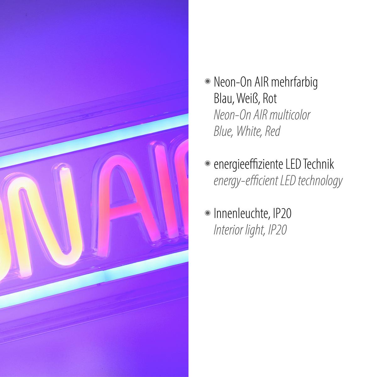 Led-dekoleuchte 85013-70 Neon-Onair - Design, Kunststoff (23/4/12,7cm)