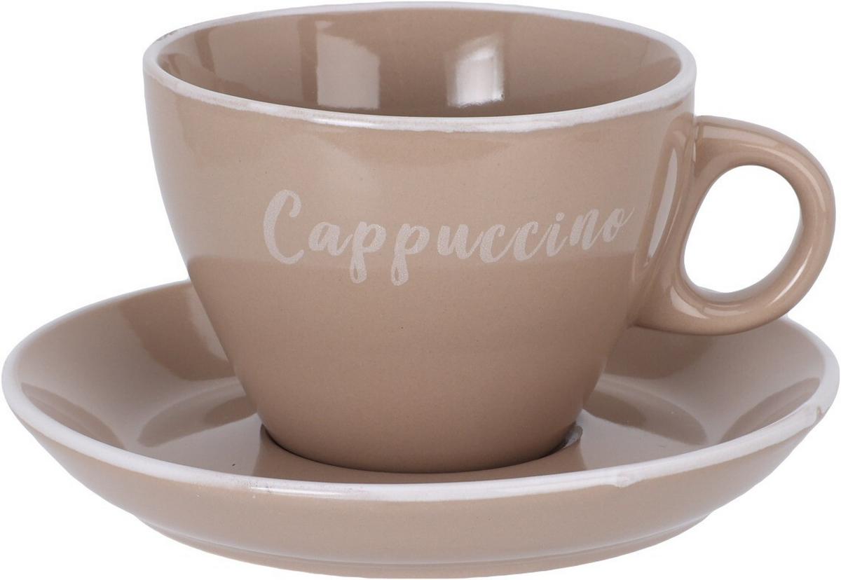 Kapucsínós Csésze És Csészeal Capuccino Csészes És Alj - Basics