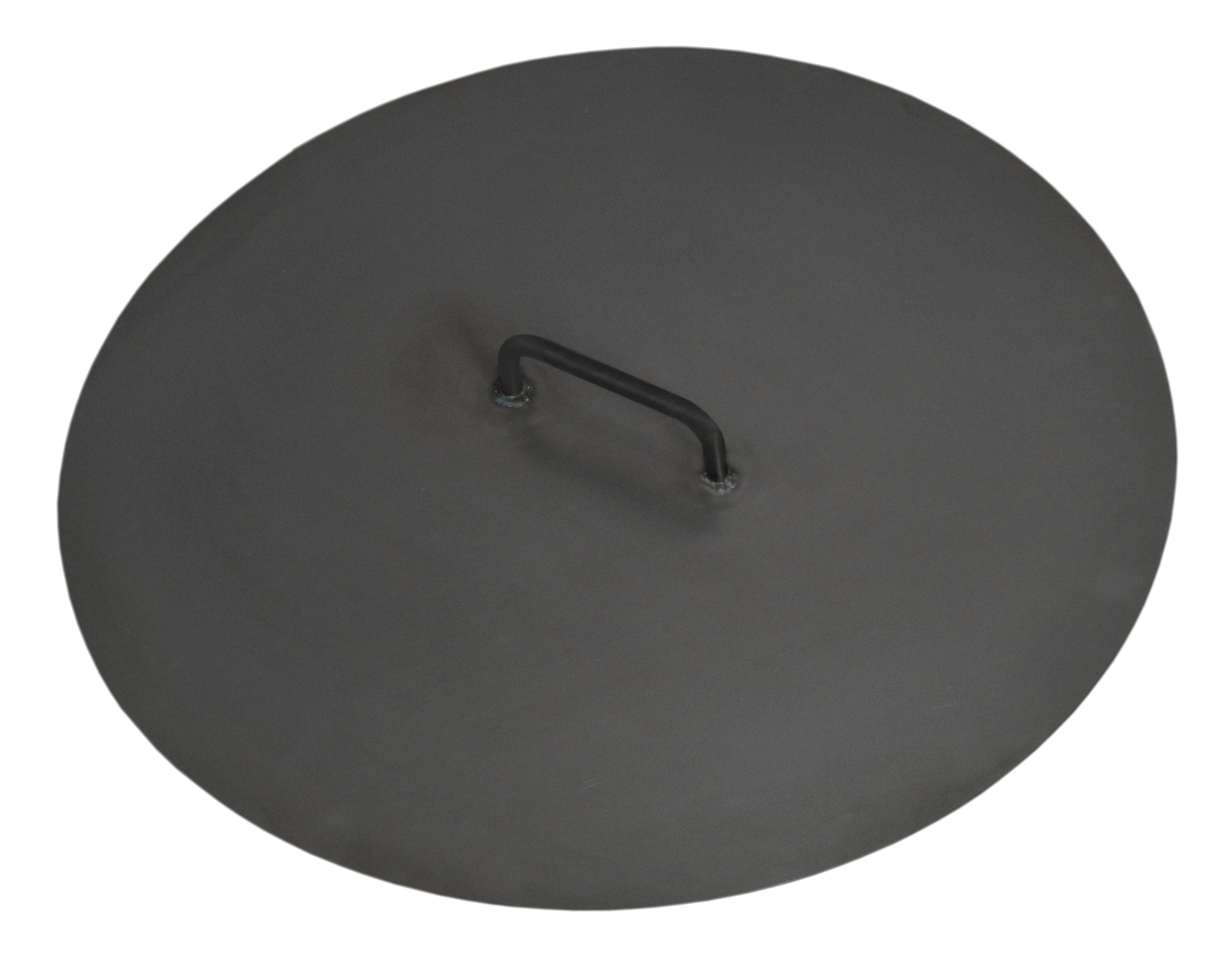 Deckel 60 Schwarz, D: 61 cm