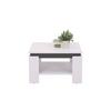 Couchtisch Tim Weiß L: 68 cm - Weiß, Design, Holzwerkstoff (68/68/41cm) - Livetastic