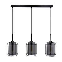 Pendelleuchte 33-084535 Jonera - Schwarz, Design, Metall (67/15/110cm)