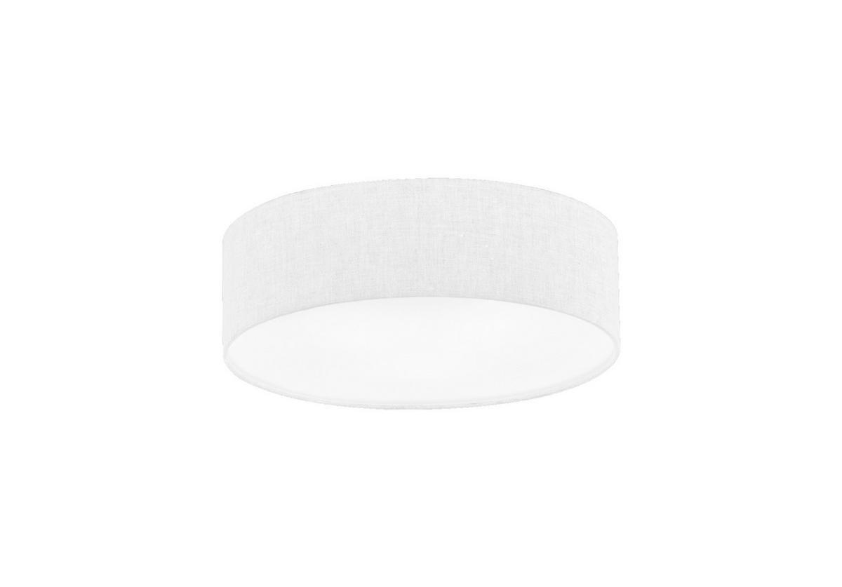 Deckenleuchte 21255 maat - Weiß, Basics, Textil/Metall (45/10cm) - Fischer & Honsel