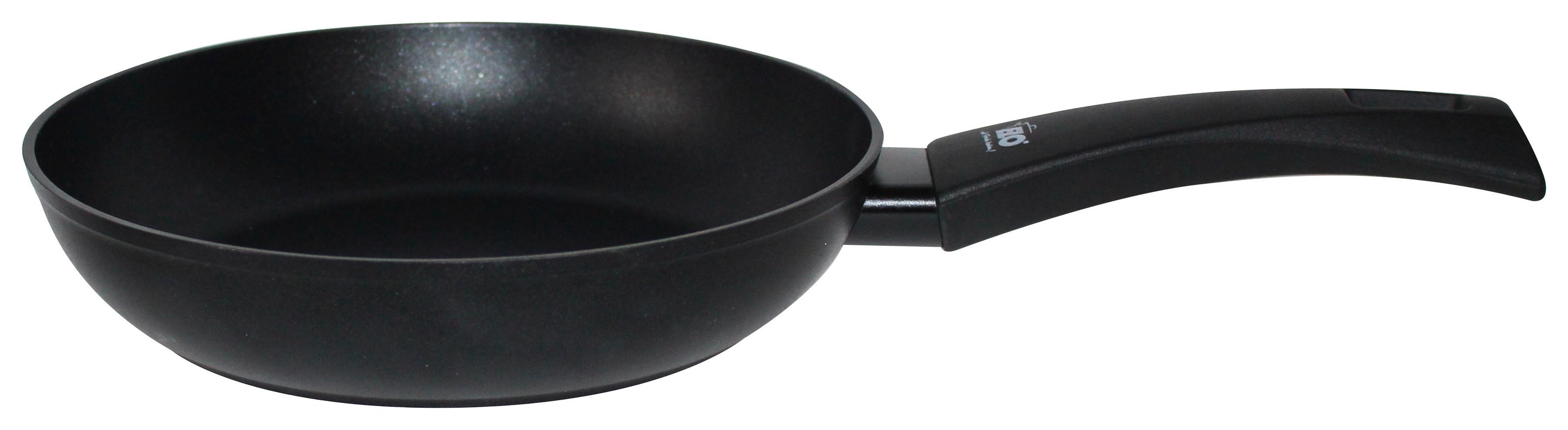 Bratpfanne Urban Native D/h: 20,5/4,5 Cm Aluminium - Schwarz, Basics, Metall (20,5/4,5/36,5cm)