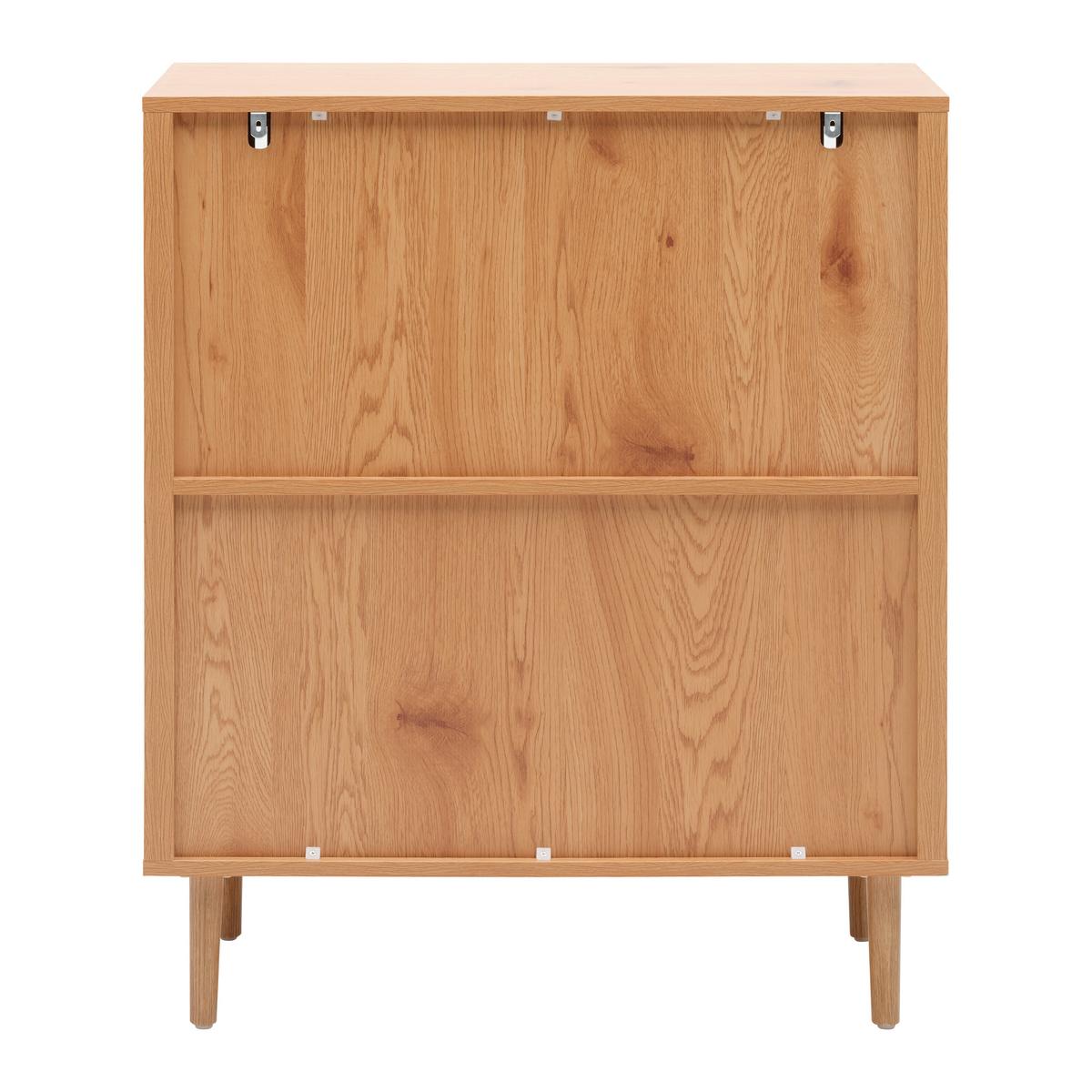 KOMODA BARCELONA -EXKLUSIV- - přírodní barvy/barvy zlata, Lifestyle, kov/kompozitní dřevo (76/90/35cm) - Mömax