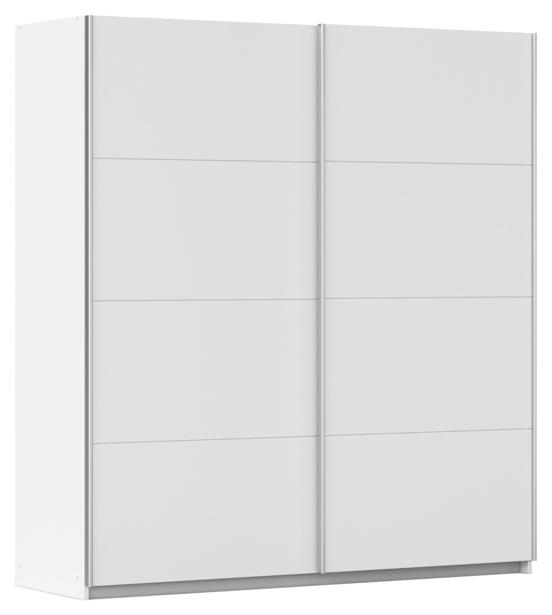 Schwebetürenschrank 181cm Subito, Weiß