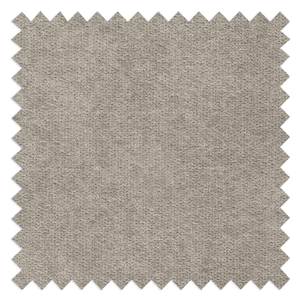 Ecksofa Lugano Mikrofaser Hellbraun 208x248 - Chromfarben/Hellbraun, Design, Textil (208/248cm) - Livetastic