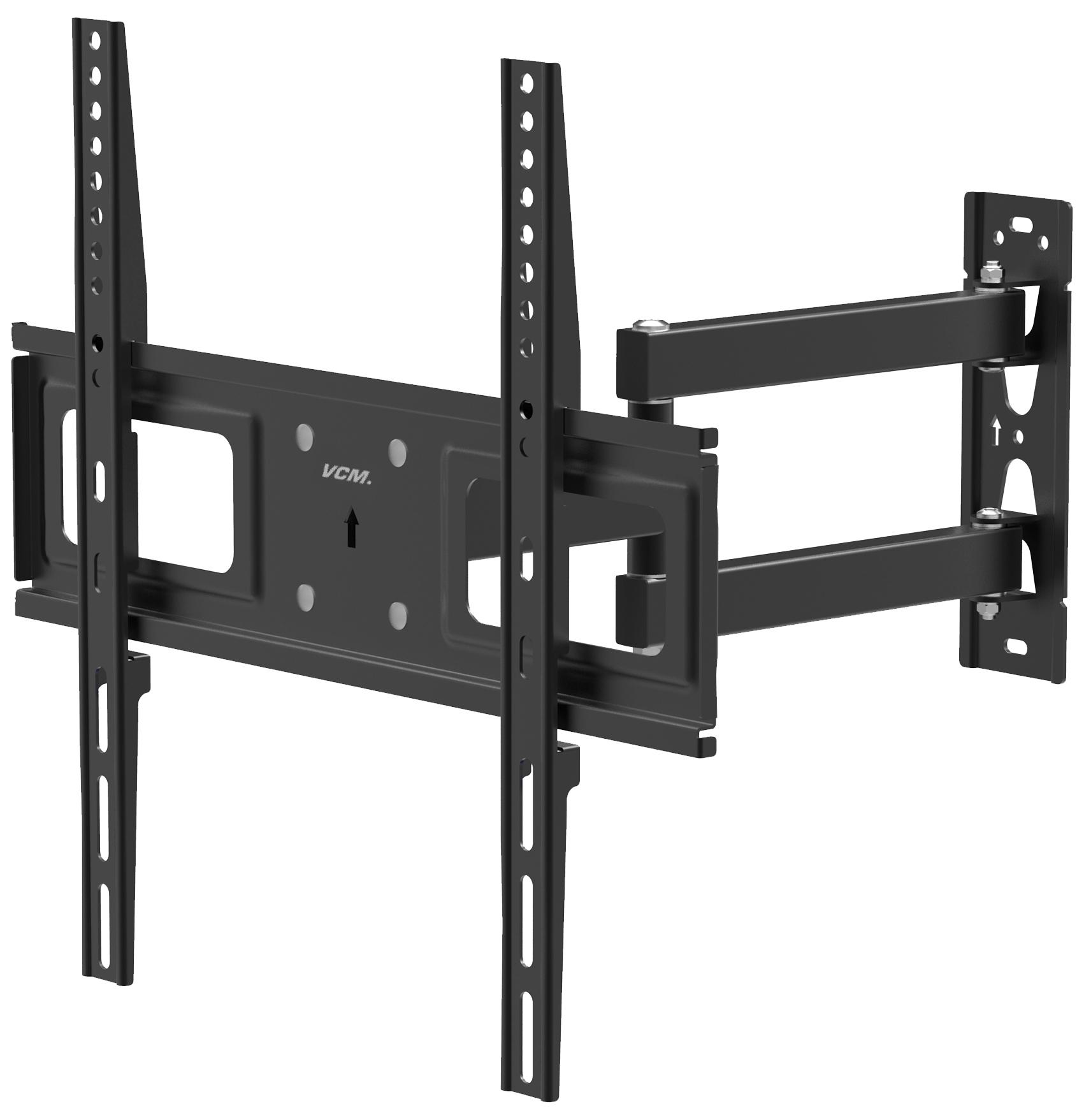 Tv-wandhalterung Bis 55“ Neigbar B-Sn 400 Max. 25 Kg - Schwarz, Basics, Metall (44/42/7,5cm) - MID.YOU