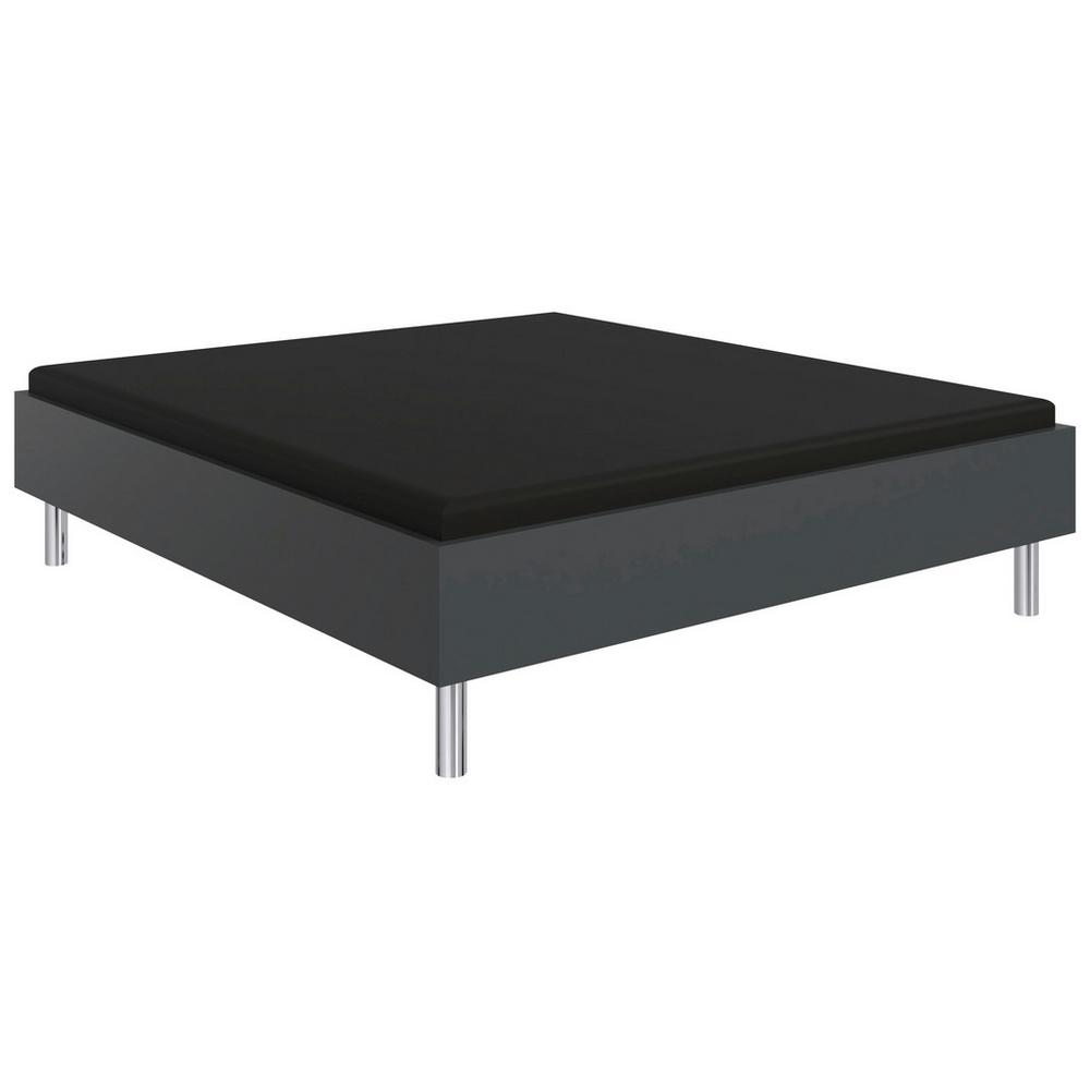 Futonová postel LEVEL BEDS A 180x200 cm, grafitová