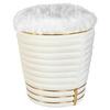 Hocker Doric 325 Beige/Goldfarben D: 42 cm - Beige/Goldfarben, Design, Textil (42/50cm) - Kayoom