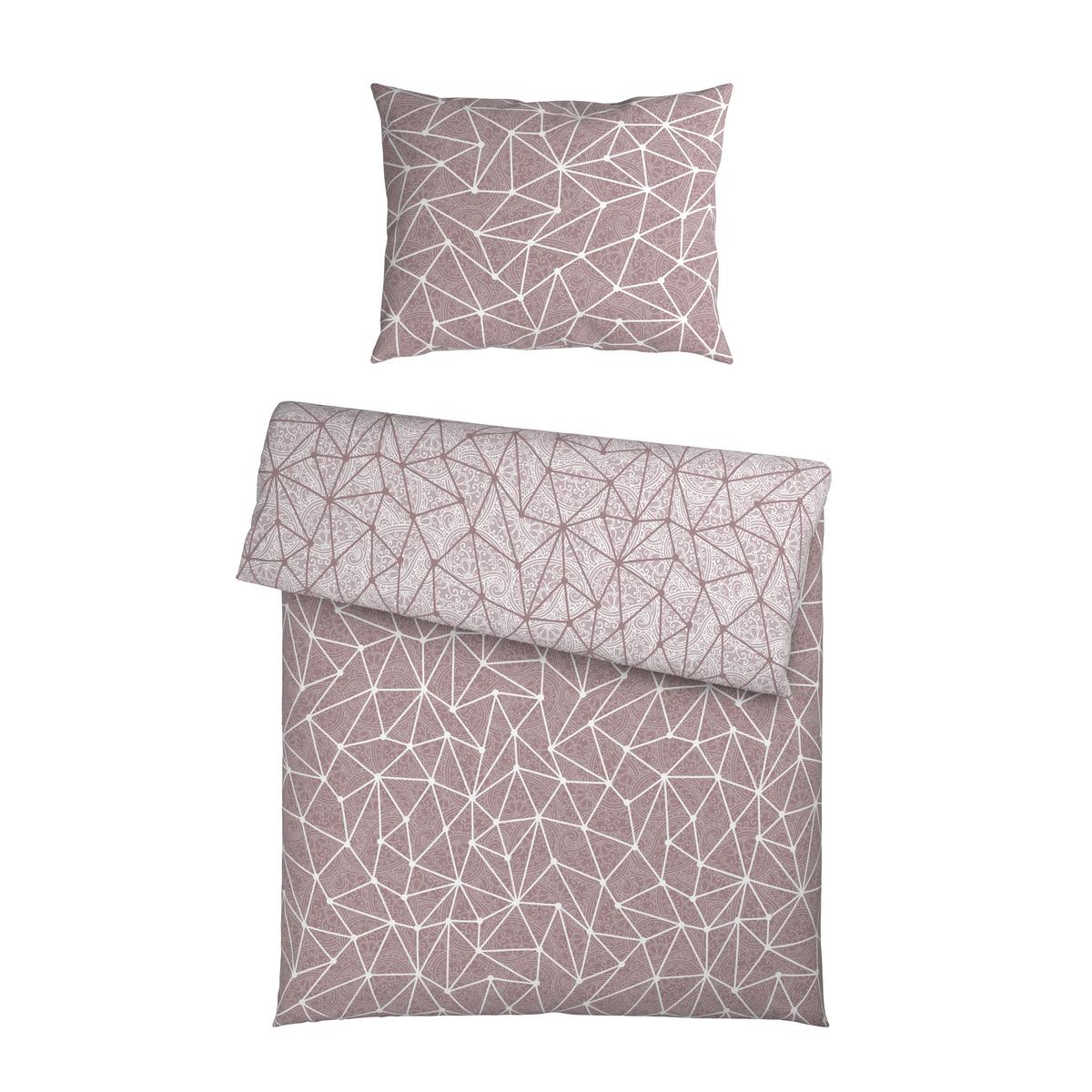 Bettwäsche Vancouver - Rosa, MODERN, Textil - Luca Bessoni